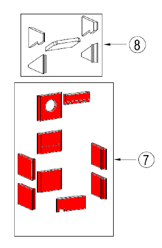 Techfire Meran 2 Feuerraumauskleidung A Brennraumauskleidung