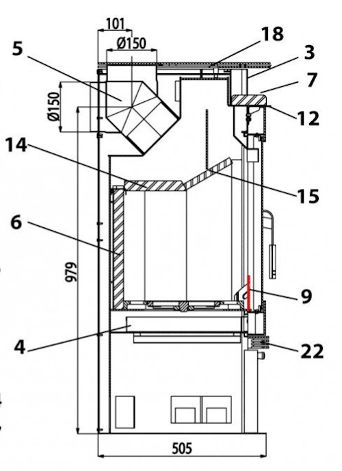 Haas-Sohn Harstad 216.15 Staand rooster