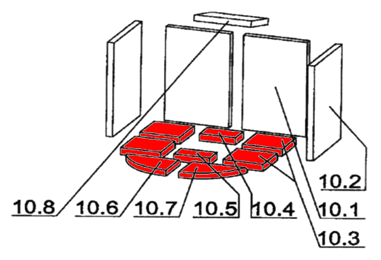 Oranier Vasa Bodemsteen Set A