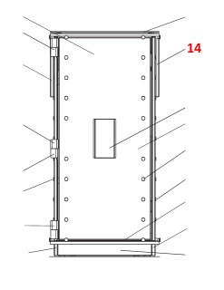 Wodtke ivo.tec water+ Frame Bedieningspaneel