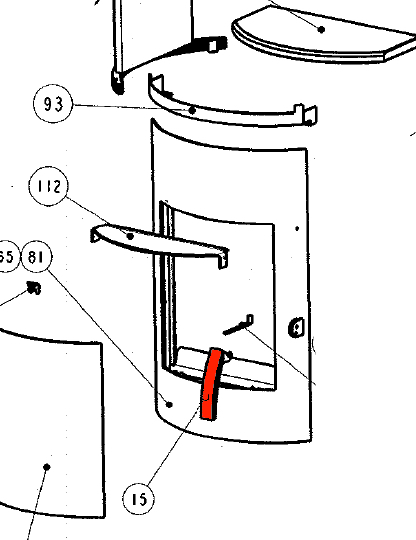 Wamsler Atlas Deurklink