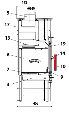 Haas-Sohn Cers 469.17 Deurklink