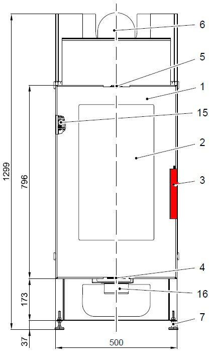 Haas-Sohn Pinus 218.17 Deurklink