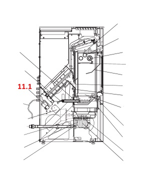 Wodtke Ray water+ Schneckenmotor Motor mit Getriebe für die Förderschnecke