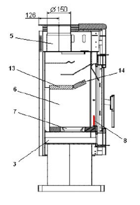 Haas+Sohn Moers 306.15 Grille à poser