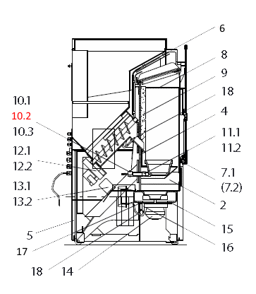 Wodtke CW 21 air+ Ontstekingskabel