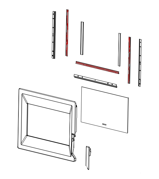 Supra Gauss Türdichtung Set Dichtband