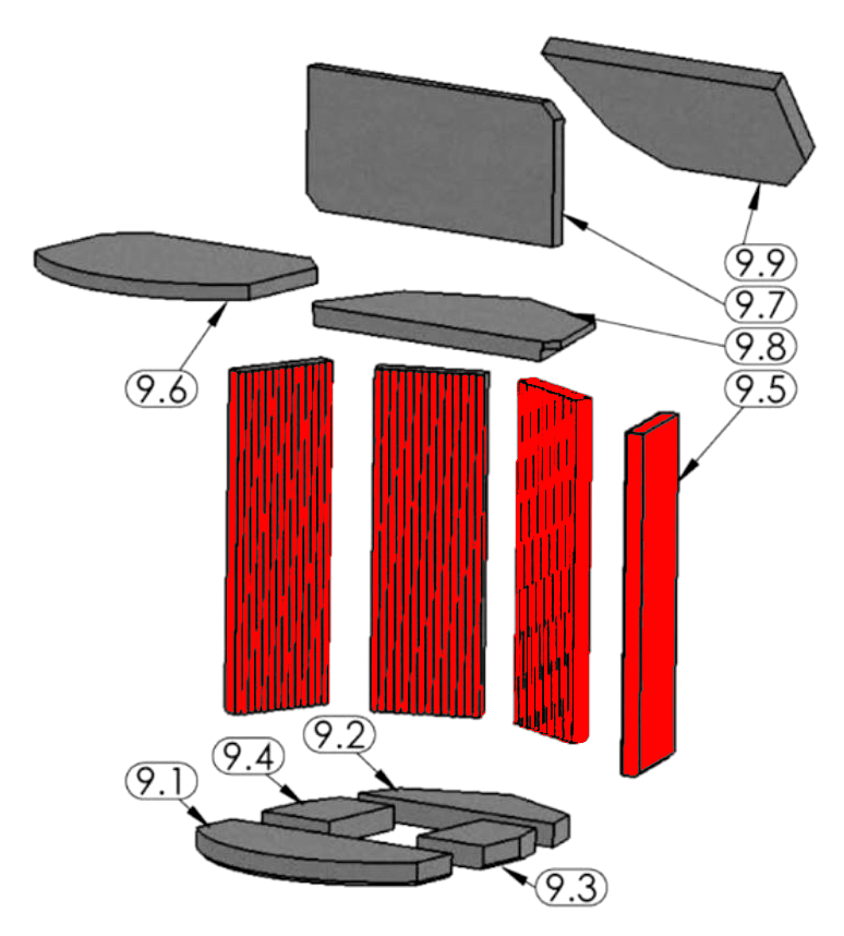 Oranier Pisa Zijsteen Set