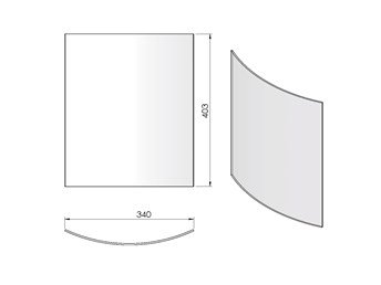 Termatech TT40H Sichtscheibe Glaskeramik