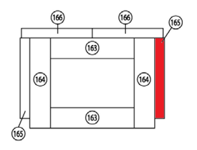 Haas+Sohn Vaasa 1 Seitenstein rechts Schamottestein