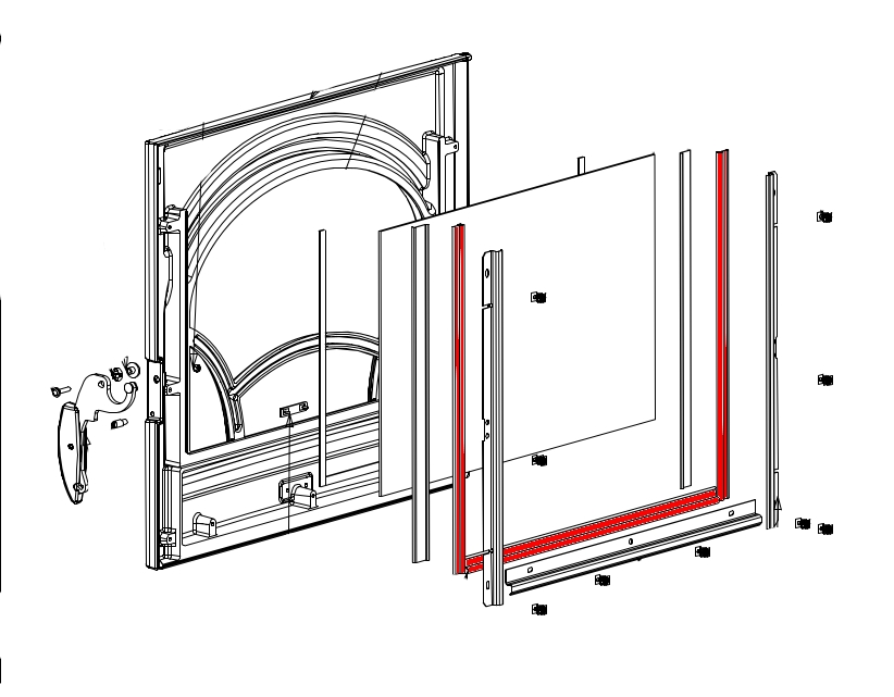 Supra Tolosa Türdichtung Set Dichtung