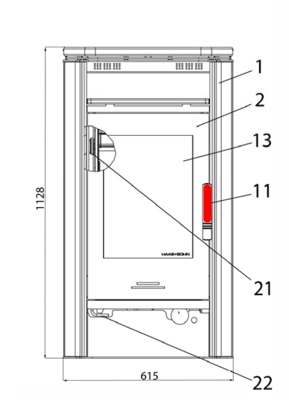 Haas-Sohn Eifel 230.17 Deurklink