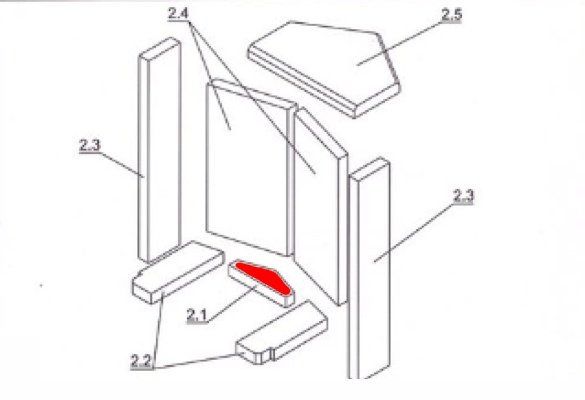 Oranier Alto Bodenstein hinten