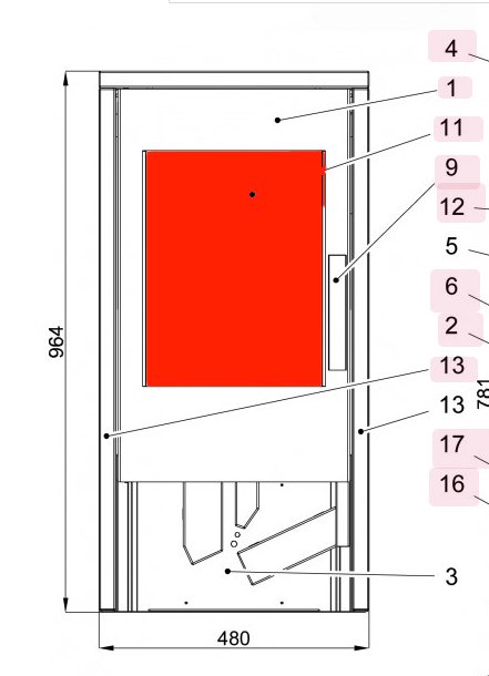 Haas+Sohn Rubus 295.15 Sichtscheibe