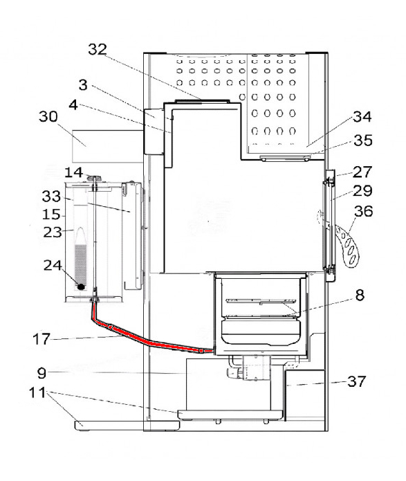 Haas+Sohn Viking 468.50 Regler Tank Ölleitung Explosioszeichnung