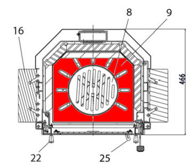 Haas+Sohn Kerpen 232.17 Rostlager Rosthalter