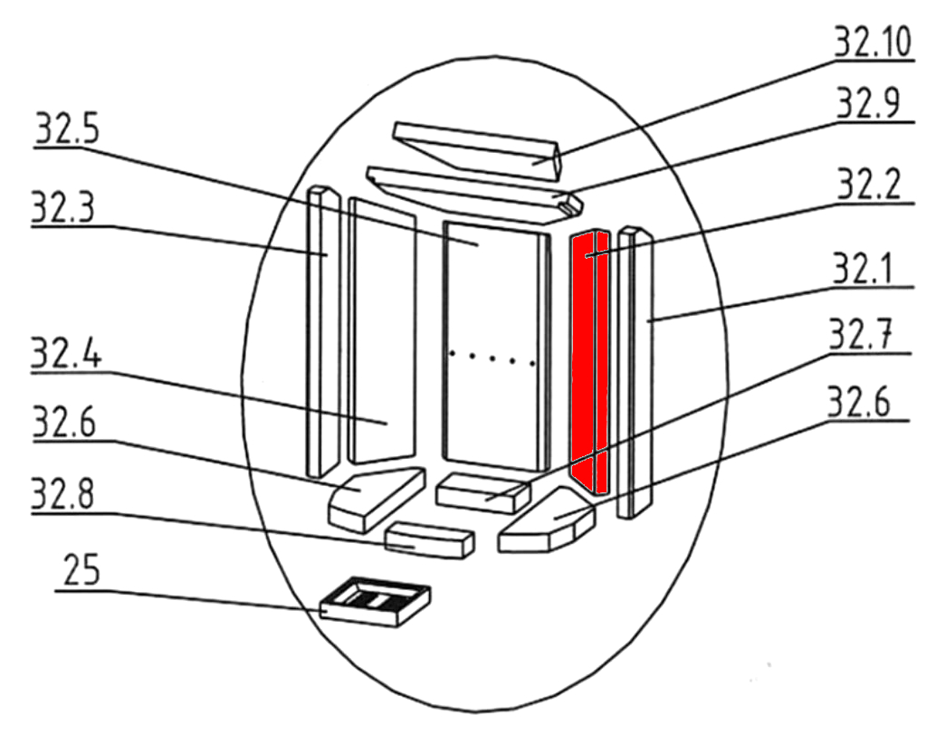 Oranier Polar 4 Seitenstein rechts hinten B 