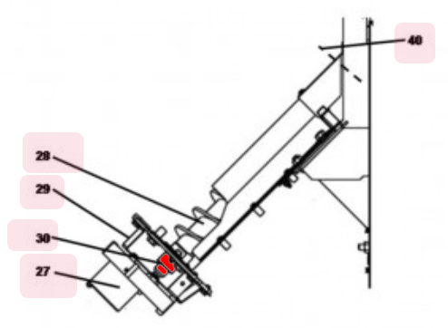 Haas+Sohn Catania RLU 441.08 stock escargot en bas Roulement à vis