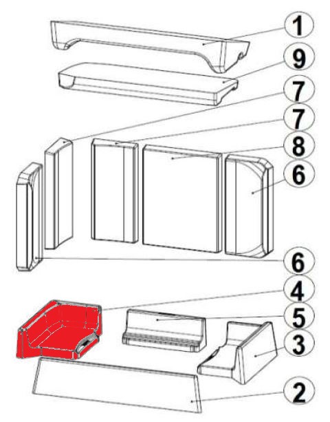 Austroflamm Dexter R 2.0 Bodemsteen links