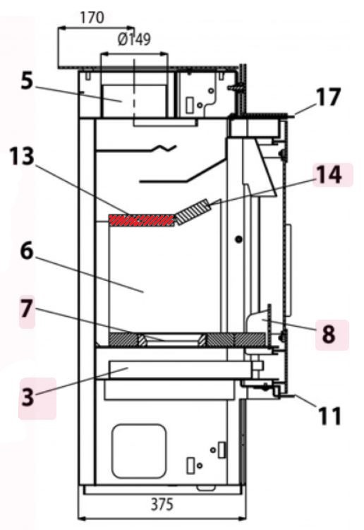 Haas+Sohn Tonstad 303.15 Zugumlenkung hinten Rauchumlenkung