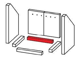 Techfire Bella 2 Bodenstein hinten A Vermiculitestein