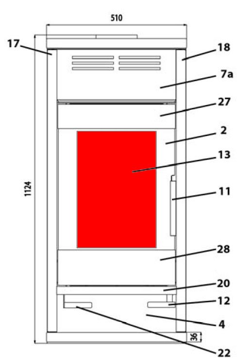 Haas+Sohn Leon 234.17 vitre