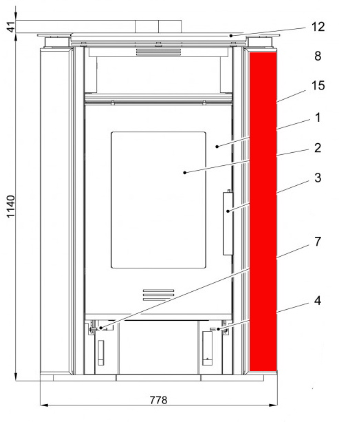 Haas-Sohn Kuopio II 265.17 Zijpaneel rechts Paradiso