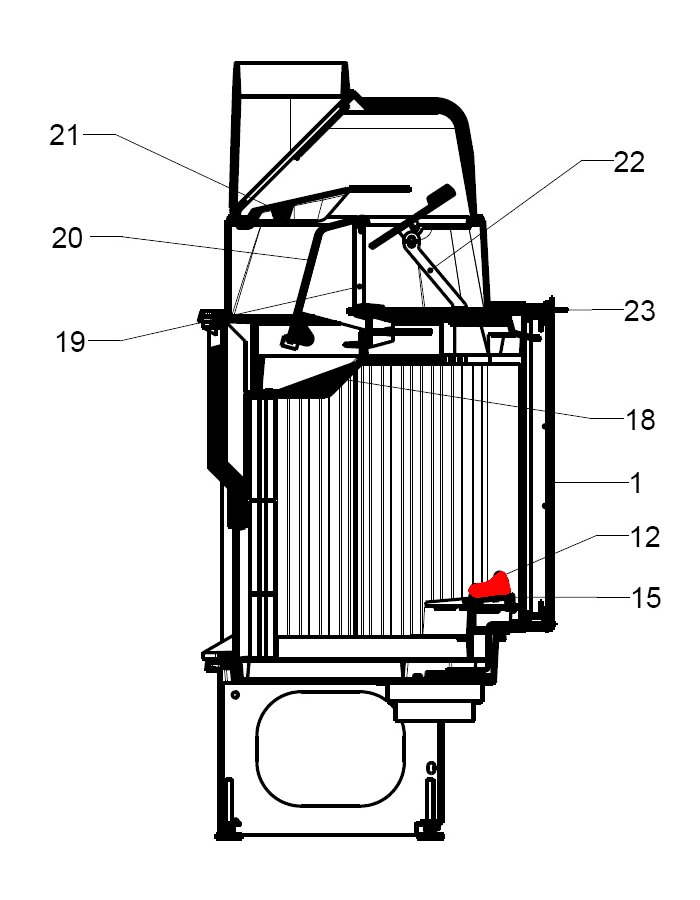 Leda Karat 512 D Staand rooster