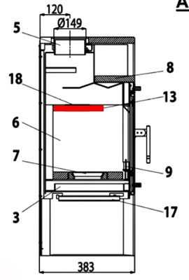 Haas+Sohn Ecoline 281.12 Zugumlenkung Prallplatte