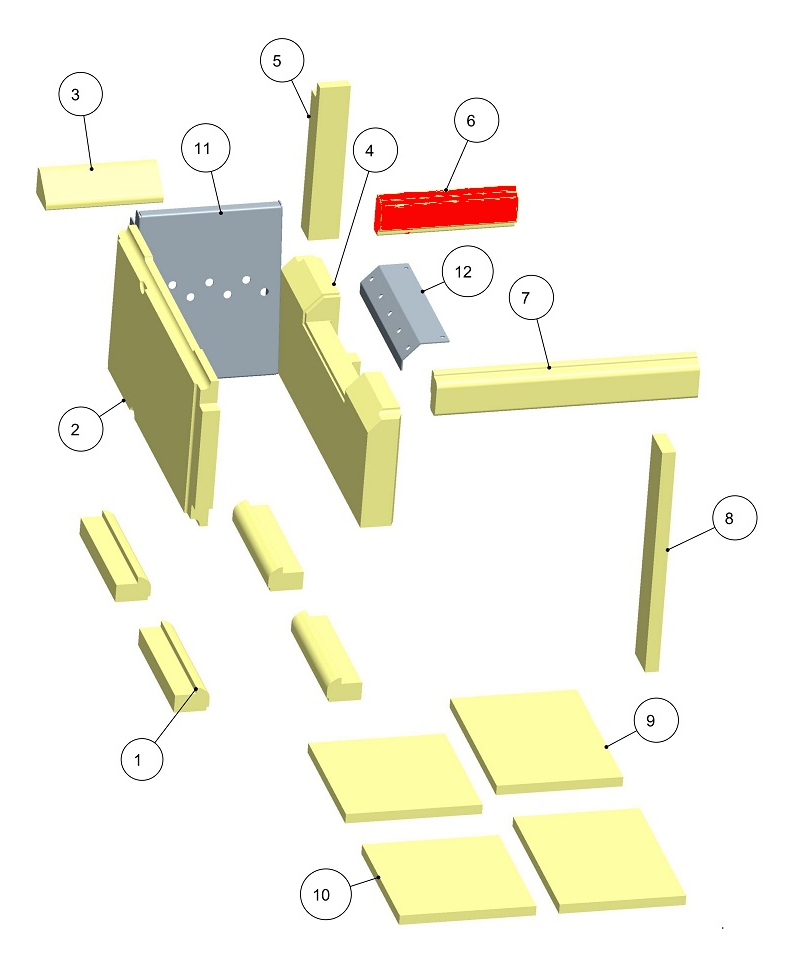 Haas-Sohn HSDH 75.5 Afscherming achteraan