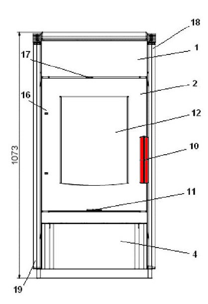 Haas-Sohn Molde 305.15 Deurklink