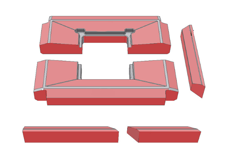 Schmid Ekko R 67(45)/51 Bodemsteen Set