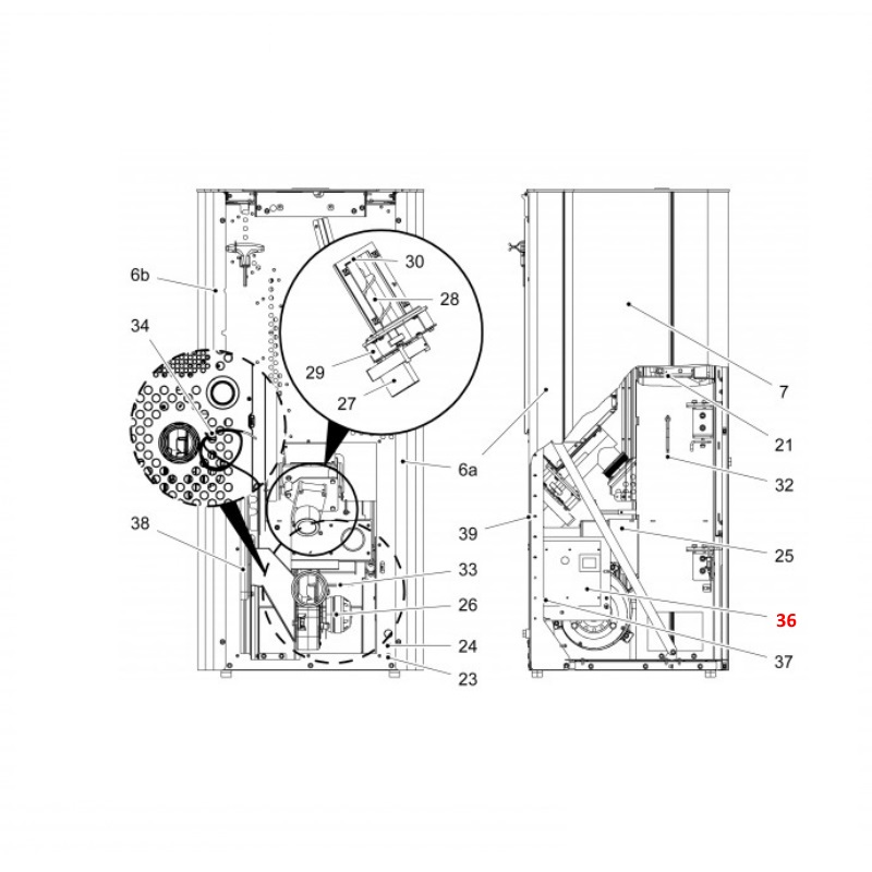 Haas-Sohn Pallazza II 534.08 Besturingssysteem