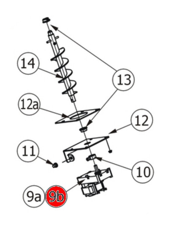 MCZ Nova Hydro Getriebemotor