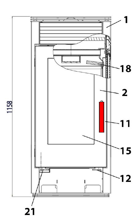 Haas-Sohn Panorama 255.15 Deurklink