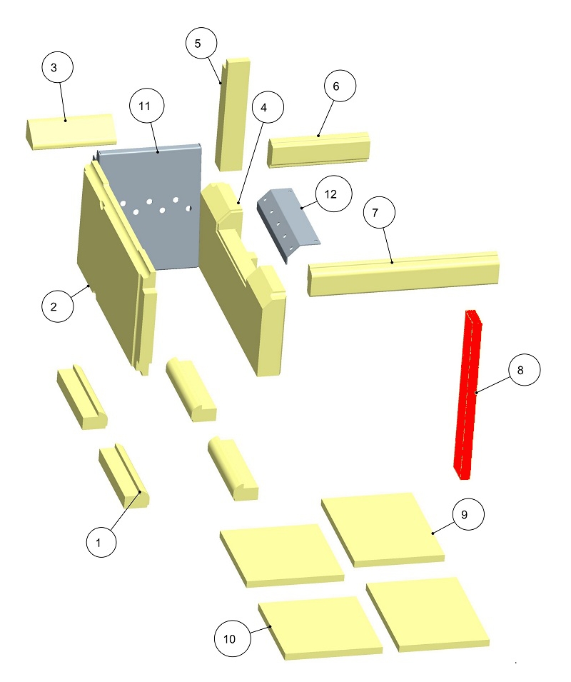 Haas-Sohn HSDH 75.5 Isolatiesteen