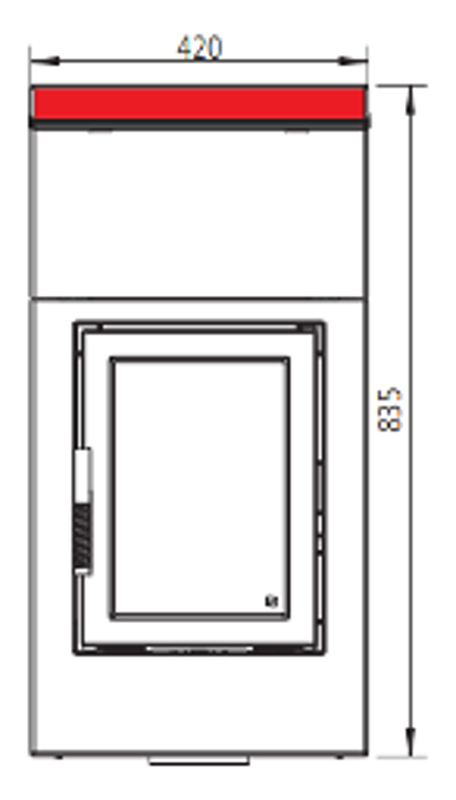 Leda Diamant H10 Bevestigingsstrip Hoogte A