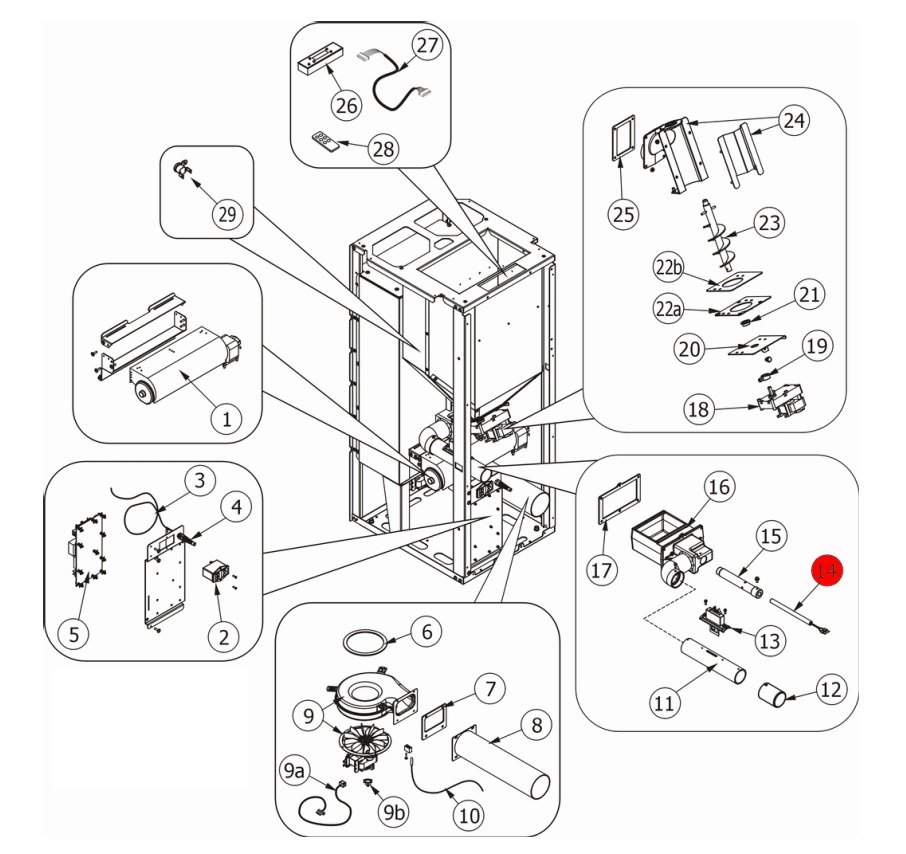 MCZ EGO-Air 1.0 Ontstekingspatroon