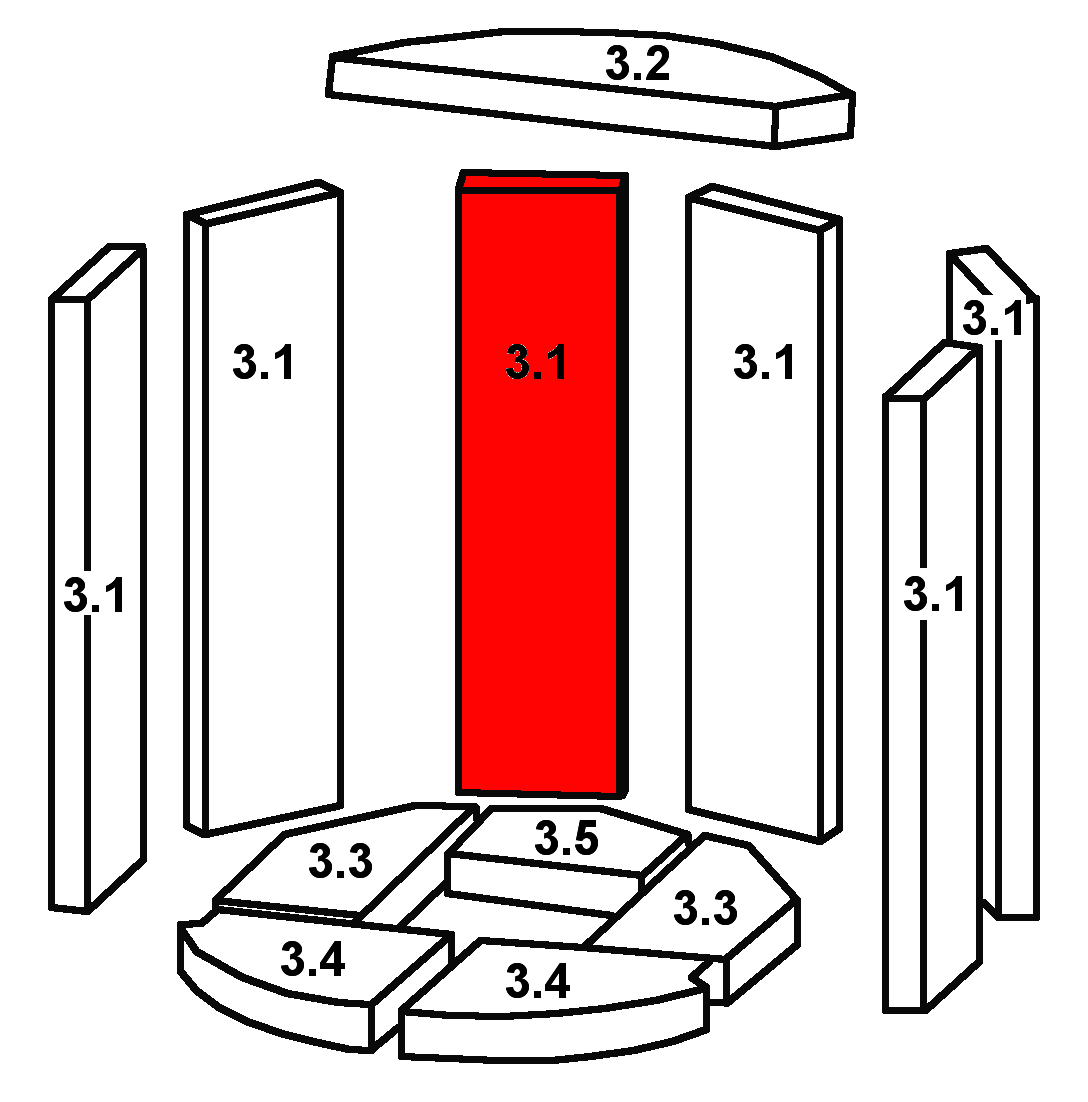 Oranier Troll Rückwandstein links A Vermiculiteplatte