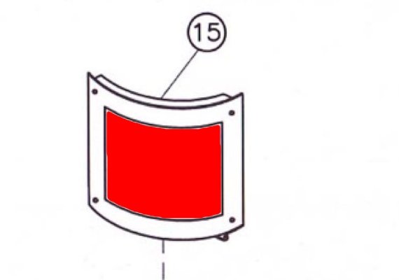 Oranier Amos 120 Sichtscheibe Glas