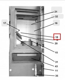 Haas+Sohn Catania RLU 441.08 Rückwandstein links