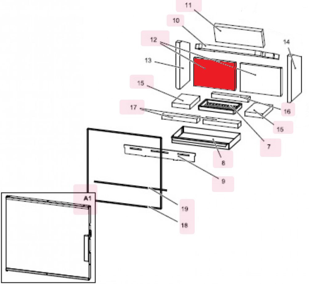 Haas+Sohn Levi easy Rückwandstein links